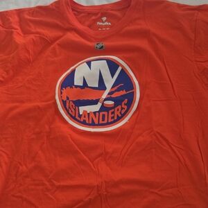 Fanatics Orange NY Islanders Short Sleeve Tee